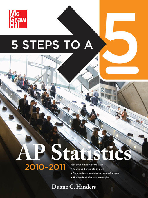 Title details for AP Statistics, 2010-2011 by Duane C. Hinders - Available